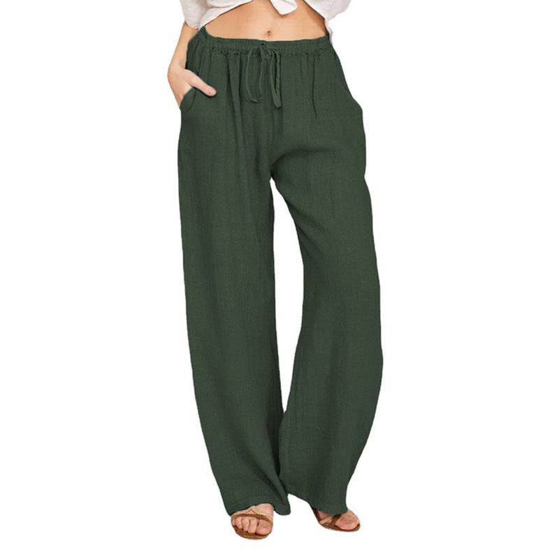 Mens Loose Fit Casual Long Pants