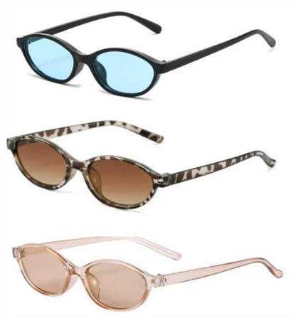Kleine ovale Sonnenbrille