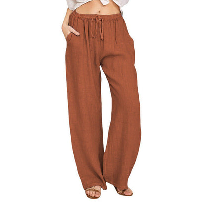 Mens Loose Fit Casual Long Pants