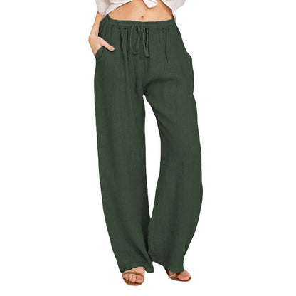 Mens Loose Fit Casual Long Pants