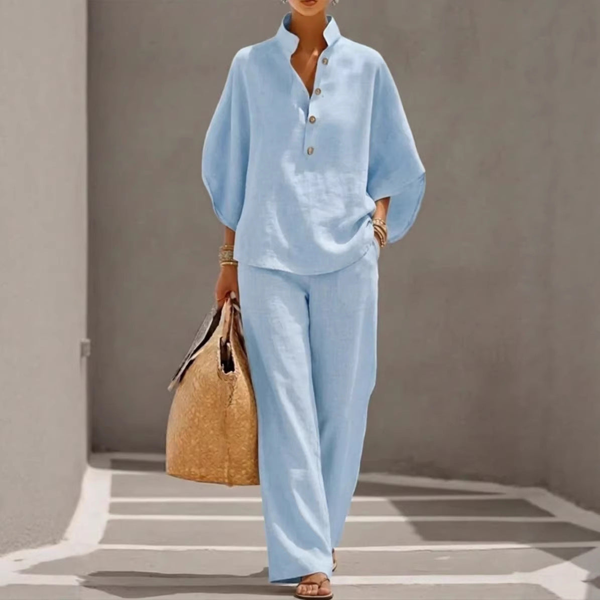 Women's Casual Shirt Suit