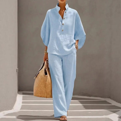 Women's Casual Shirt Suit