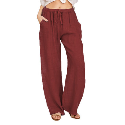 Mens Loose Fit Casual Long Pants