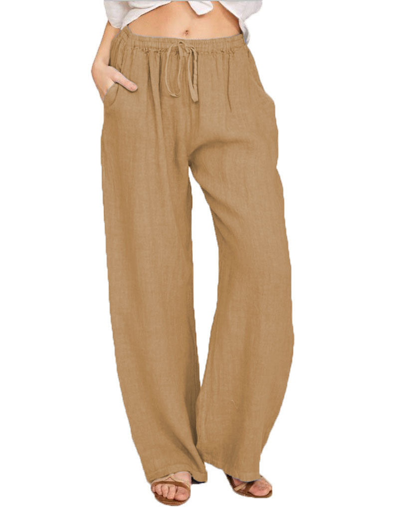 Mens Loose Fit Casual Long Pants